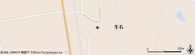 山形県酒田市生石（十二ノ木）周辺の地図