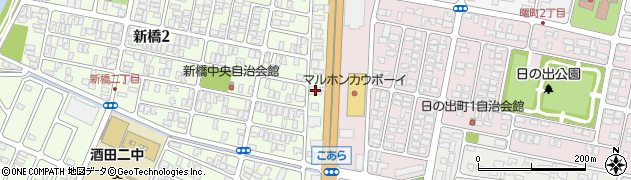 荘内銀行平田支店周辺の地図
