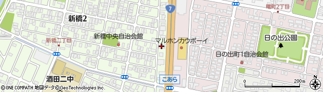 荘内銀行新橋支店周辺の地図
