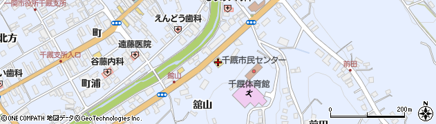 岩手県一関市千厩町千厩舘山5周辺の地図