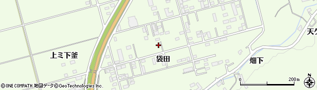 岩手県一関市萩荘袋田151-4周辺の地図