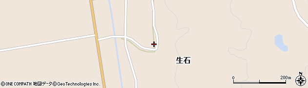山形県酒田市生石十二ノ木106周辺の地図