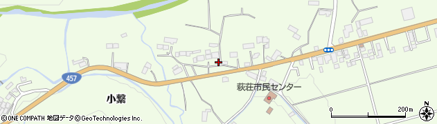 岩手県一関市萩荘館下130周辺の地図