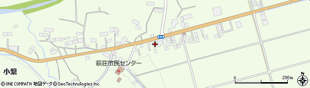 岩手県一関市萩荘打ノ目279周辺の地図