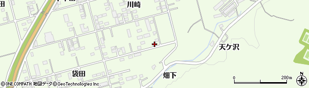 岩手県一関市萩荘川崎117周辺の地図