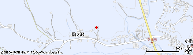 岩手県一関市千厩町千厩駒ノ沢108周辺の地図