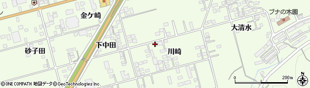 岩手県一関市萩荘（川崎）周辺の地図