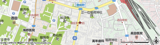 寿司処こい勢周辺の地図