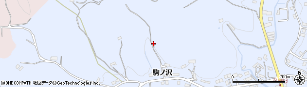 岩手県一関市千厩町千厩駒ノ沢120周辺の地図