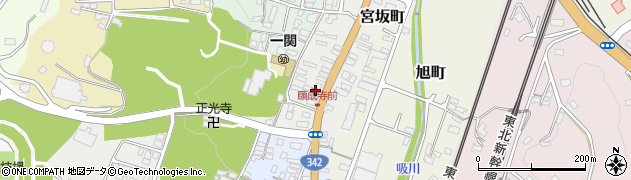 一関台町郵便局 ＡＴＭ周辺の地図