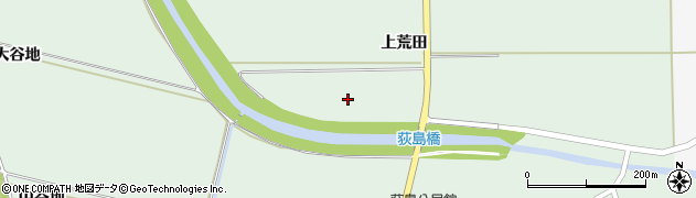 山形県酒田市荻島（西田）周辺の地図