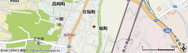 岩手県一関市旭町2周辺の地図