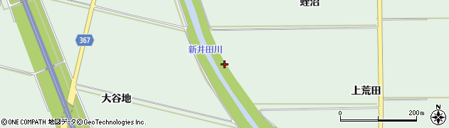 新井田川周辺の地図