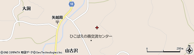 岩手県一関市室根町矢越山古沢87-1周辺の地図
