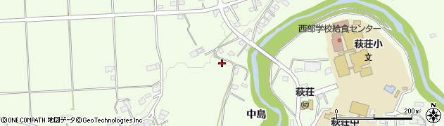 岩手県一関市萩荘中島無周辺の地図