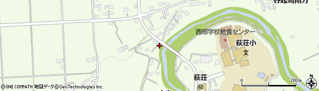 岩手県一関市萩荘中島259周辺の地図