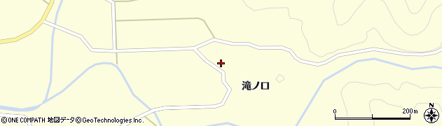 山形県酒田市北俣滝ノ口28周辺の地図