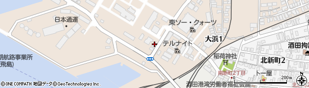 東邦アセチレン株式会社　酒田営業所周辺の地図