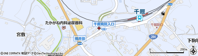 岩手県一関市千厩町千厩構井田70-4周辺の地図
