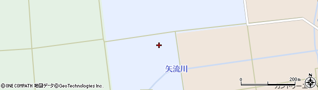 山形県酒田市北沢（横桑中谷地）周辺の地図
