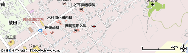 岩手県一関市三関仲田137-10周辺の地図