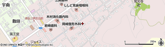 岩手県一関市三関仲田137-3周辺の地図