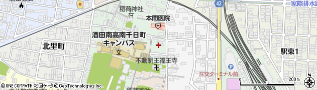 山形県酒田市南千日町2周辺の地図