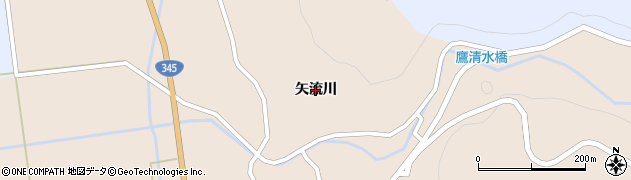 山形県酒田市生石（矢流川）周辺の地図