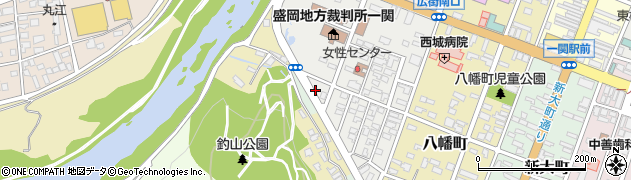 岩手県一関市城内12周辺の地図