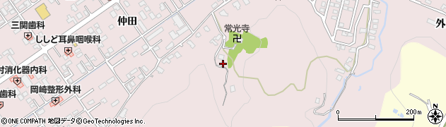 岩手県一関市三関白崎周辺の地図