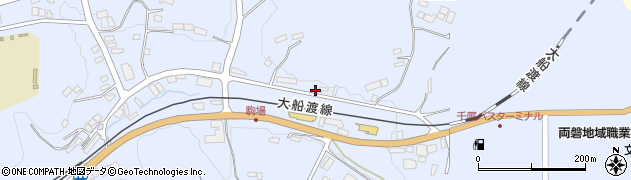 岩手県一関市千厩町千厩上駒場156-5周辺の地図