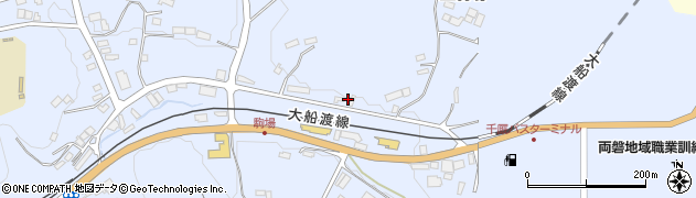 岩手県一関市千厩町千厩上駒場156-4周辺の地図