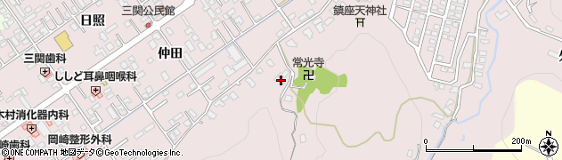 岩手県一関市三関白崎50周辺の地図
