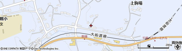 岩手県一関市千厩町千厩上駒場163周辺の地図