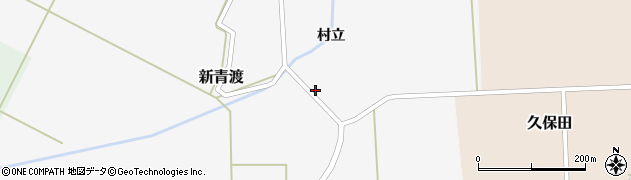 山形県酒田市新青渡村立21周辺の地図