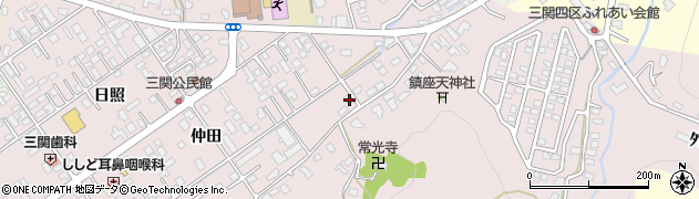 岩手県一関市三関仲田89-2周辺の地図
