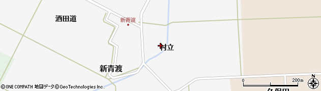 山形県酒田市新青渡村立29周辺の地図