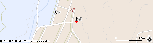 山形県酒田市生石上坂116周辺の地図
