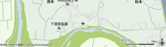 岩手県一関市赤荻清水173-16周辺の地図