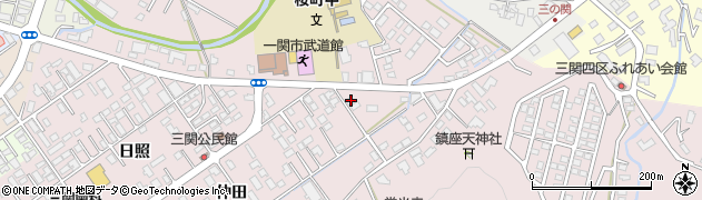 岩手県一関市三関仲田1-2周辺の地図
