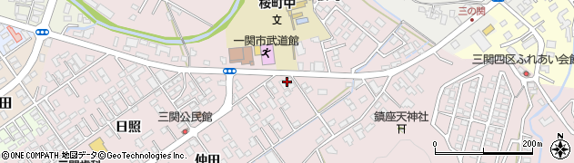 岩手県一関市三関仲田2周辺の地図