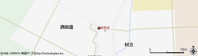 山形県酒田市新青渡酒田道21周辺の地図