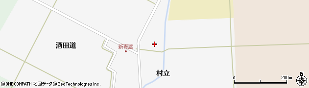 山形県酒田市新青渡村立38周辺の地図