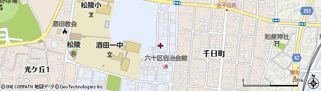 山形県酒田市住吉町7-34周辺の地図