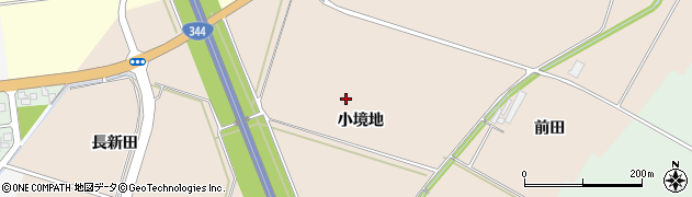 山形県酒田市中野曽根（小境地）周辺の地図
