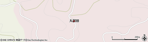 岩手県一関市千厩町磐清水（大沢田）周辺の地図