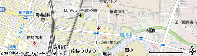 岩手県一関市五十人町47周辺の地図