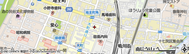 岩手県一関市大町7周辺の地図