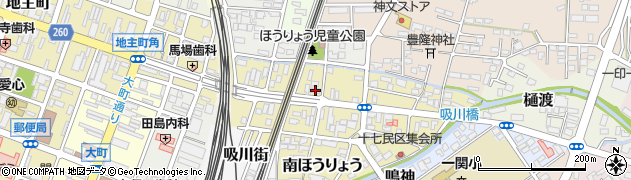 岩手県一関市五十人町17周辺の地図