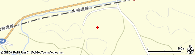 岩手県一関市千厩町清田境86周辺の地図